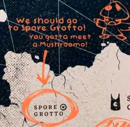 Spore Grotto Map