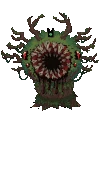Eldritch Leshy going into the ground.
