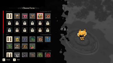 Forms menu