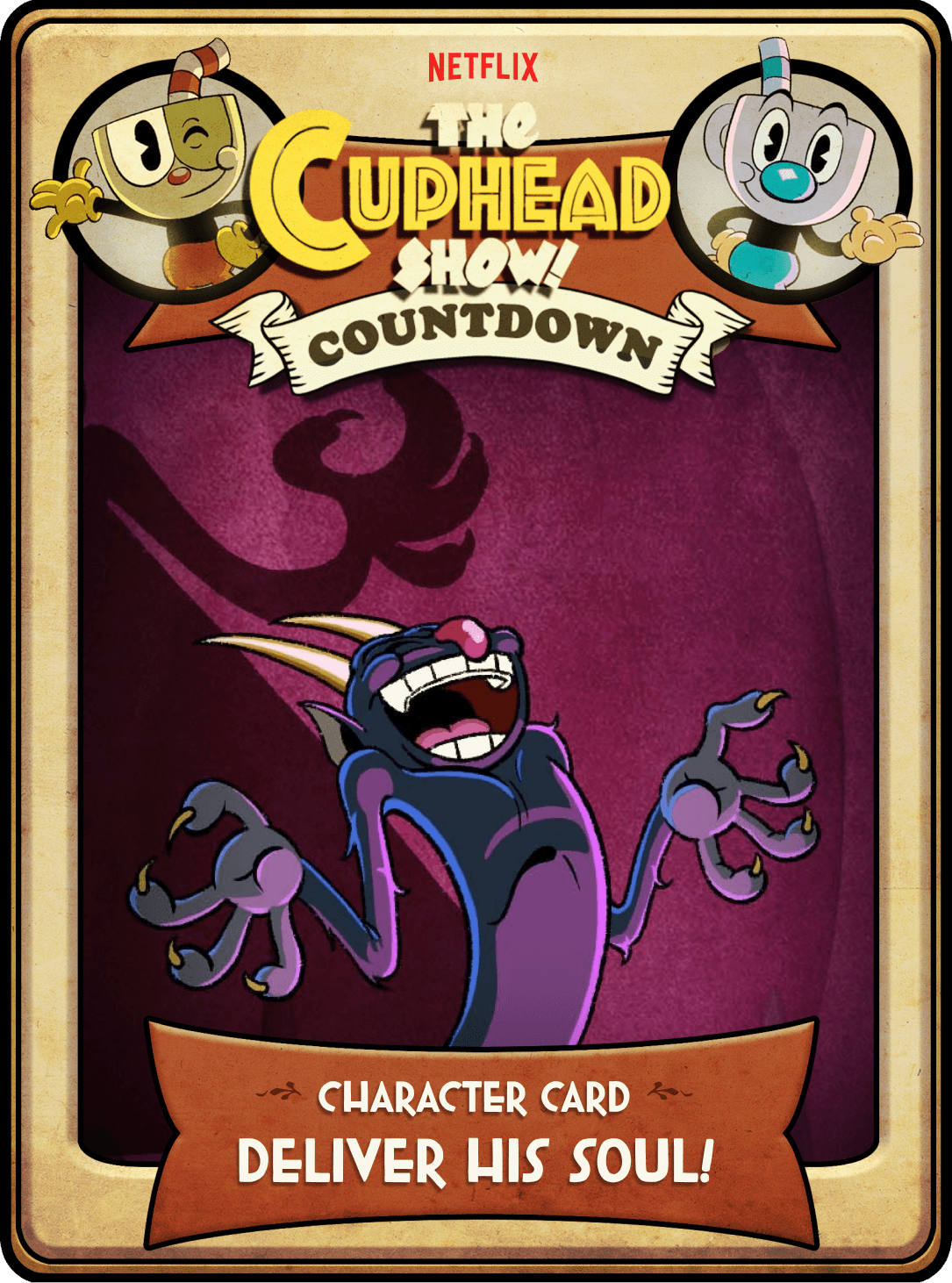 The Cuphead Show! Countdown, Cuphead Wiki