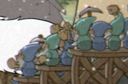 Gnomes watching the puppet show