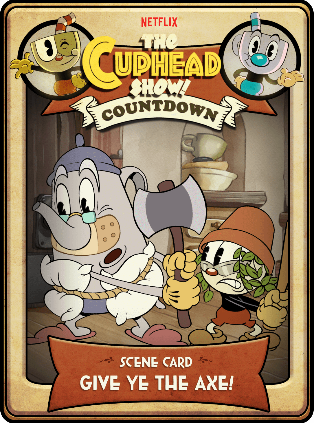 The Cuphead Show Countdown - Awwwards Honorable Mention