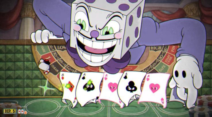 Hello, based department? Various Cuphead pieces cause I recently bought and  beat the game + DLC guh 1. Humanised King Dice, fell in love…
