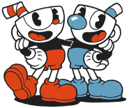 Cuphead with Mugman