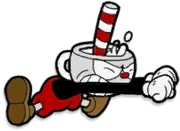 即将打出强力攻击的茶杯头