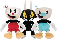 All three plushes