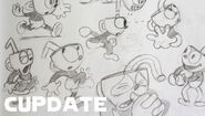 Concept designs of Cuphead