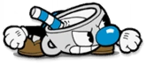 Mugman ducking