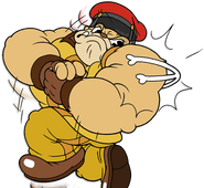 Brigadier Bonegarde's third round bone attack