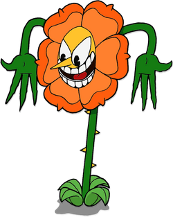 Teachers when students use Wikipedia be like, Cuphead Flower / Cagney  Carnation