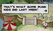 «Это то, что некоторые нехорошие дети сделали на прошлой неделе!»