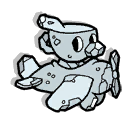 Mugman petrified by Cala Maria