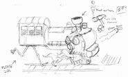 Head of the Train concept art