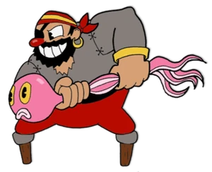 SquidGun.png (238 KB) 黑胡子船长拿着粉红章鱼射击玩家