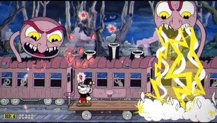 The Blaze Brothers attacking .