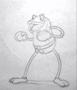 Animation sketch of Croaks