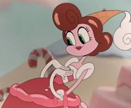 "Comme c'est amusant. Toi tu es un petit clown très rigolo."