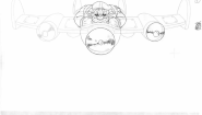 Dachshund Destroyer flyby attack (pencil test)
