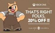 Porkrind in the Xbox Black Friday Sale advertisement