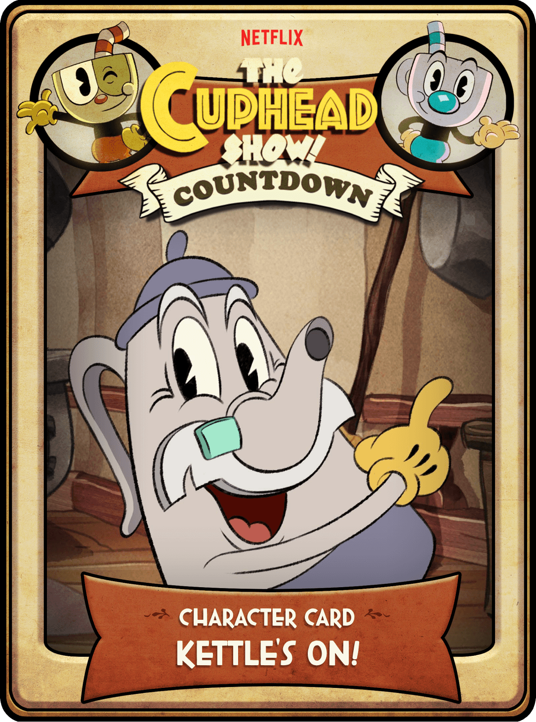 The Cuphead Show Countdown - Awwwards Honorable Mention