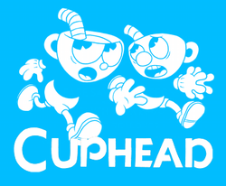 Cuphead logo image hover