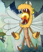 Стрекоза атакует