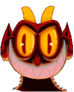 The Devil Phase 2 Idle With Neck animation .