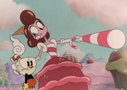 "Mais tu ne dois pas toucher à mon château en sucre, même pour y prendre un tout petit morceau de rien du tout."