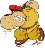 Brigadier Bonegarde's second round bone attack