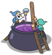 Gnomes at the Cauldron