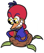 威利拿出他的雷射枪。