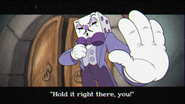 King dice stops the player