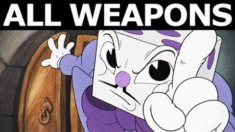 Cuphead - All Weapons & Super Arts