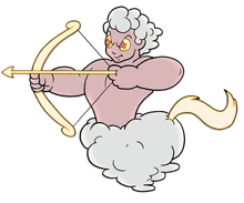 希尔达·博格的射手座形态