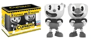 Black and White Cuphead and Mugman Vinyl Figures 2-Pack