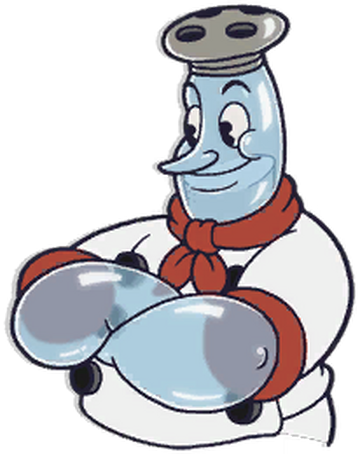 Cuphead Beppi The Clown Ref , Png Download - Cuphead Png King Dice