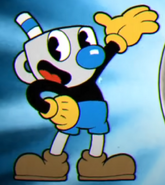 Mugman in the result screen