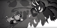 The Devil, along Mugman and Cuphead, in the E3 2015 trailer