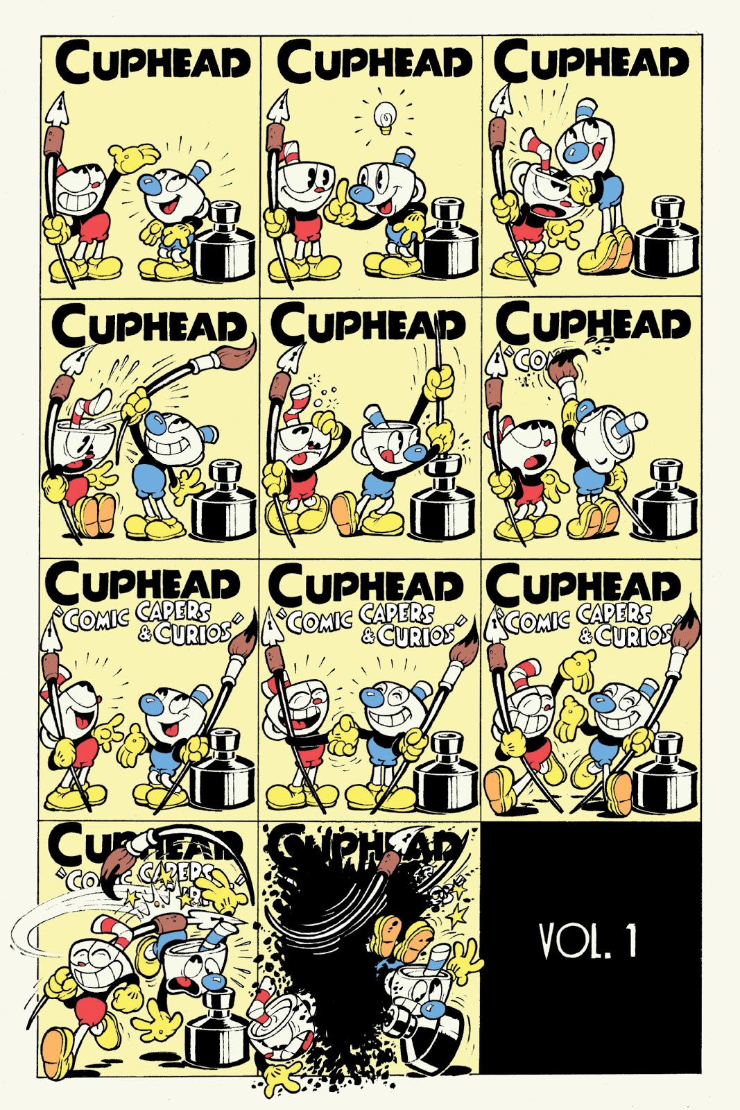 cuphead comic