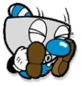 Mugman jumping