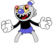 Mugman's appearance in the bad ending