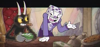 King Dice and the Devil having a chat.