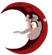 希尔达即将把脸伸出