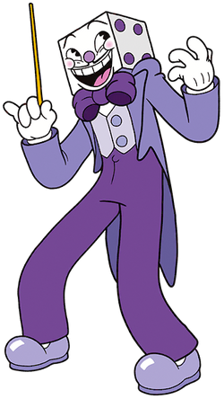 Cuphead Beppi The Clown Ref , Png Download - Cuphead Png King Dice