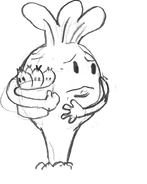 Concept Beetrice Lutz looking the other way