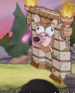 Плюёт розовой каплей