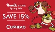 Ribby and Croaks in the Humble Store Spring Sale advertisement