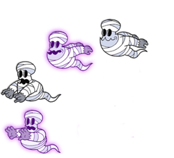 Mummy ghosts