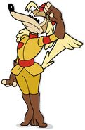 Saluting