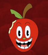 Mac's head in the Cuphead Macintosh Launch Trailer.